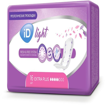Урологичеcкие прокладки iD Light Extra Plus 16 шт(705071580-01)